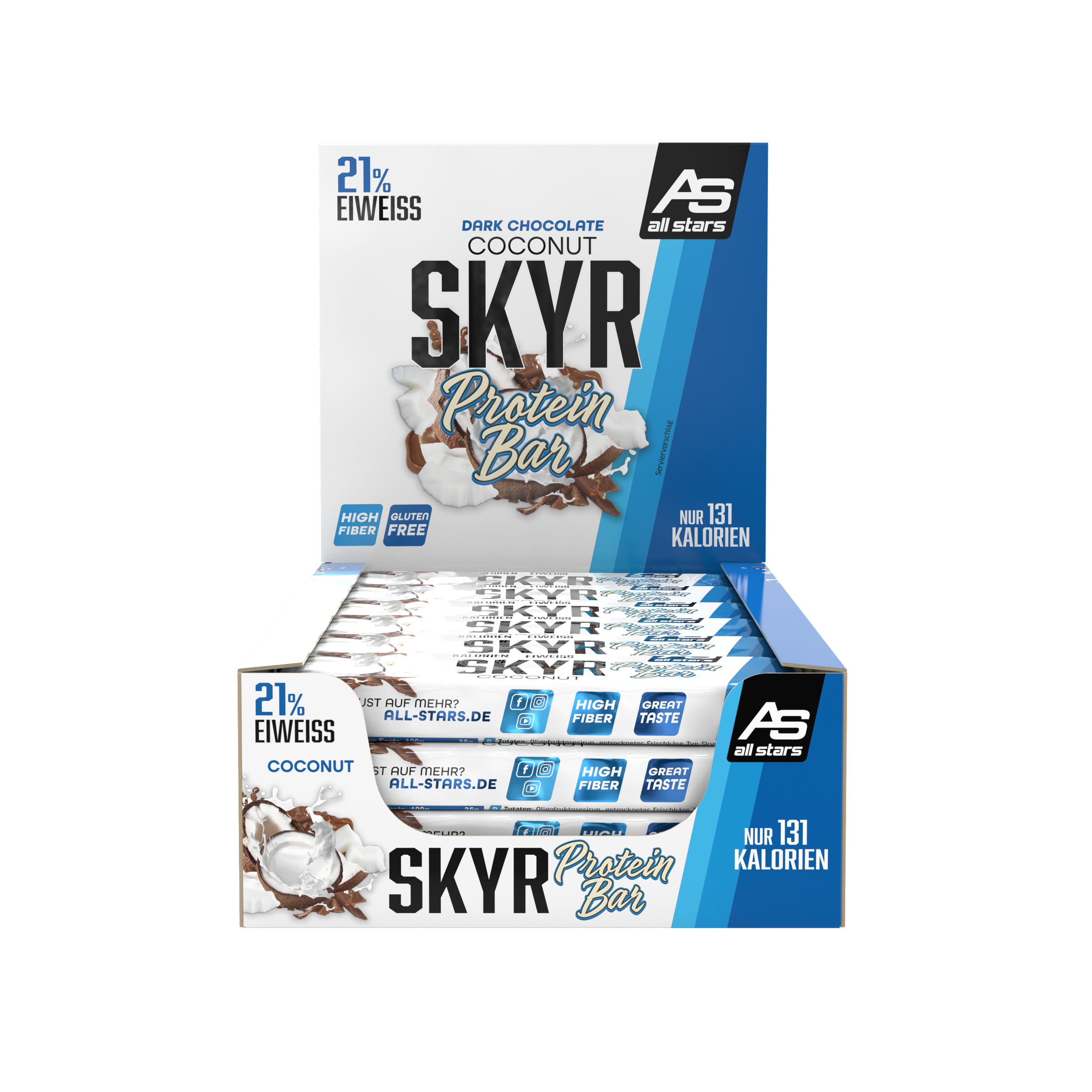 Skyr Protein Riegel Cocos