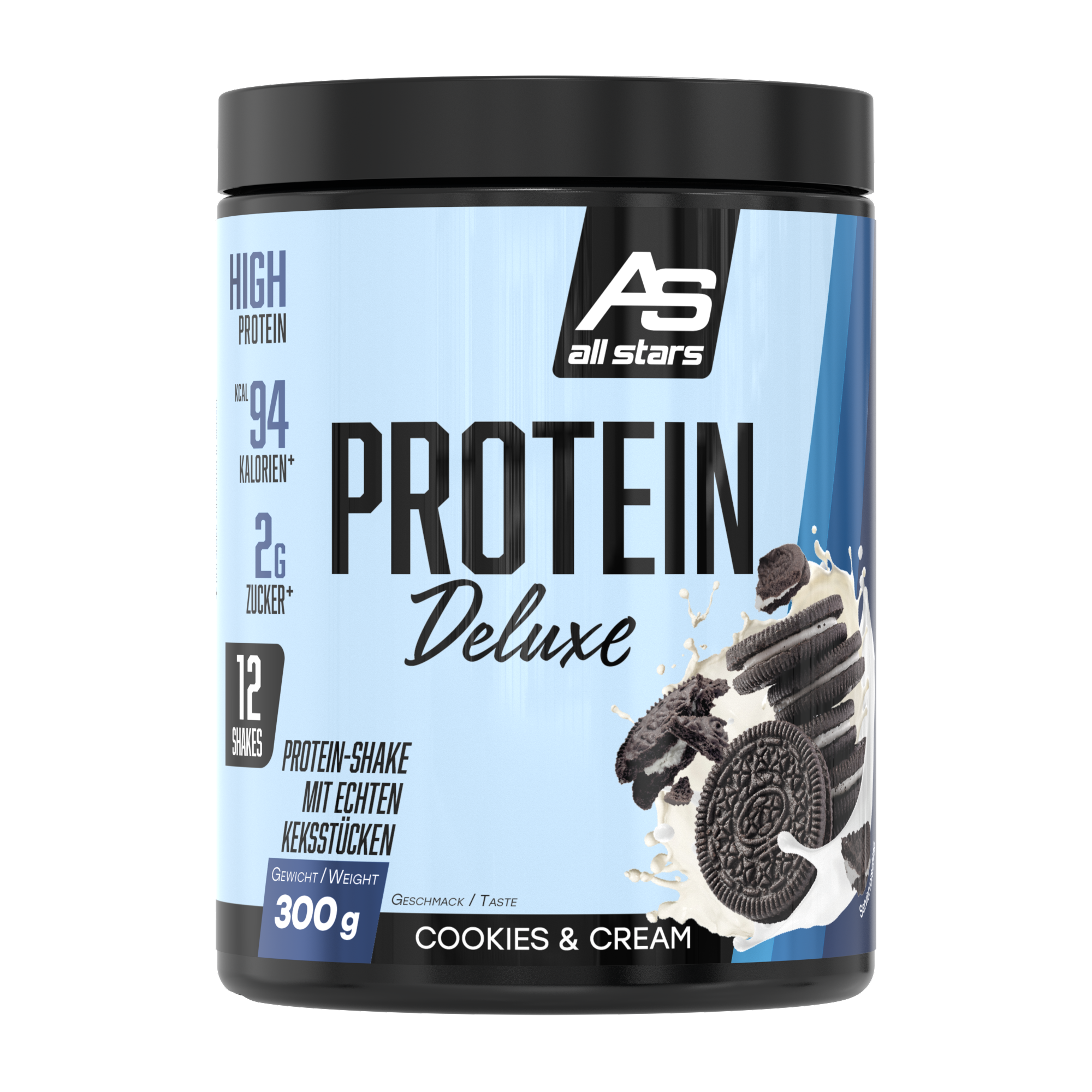 Protein Deluxe cvon ALL STARS mit Kekse