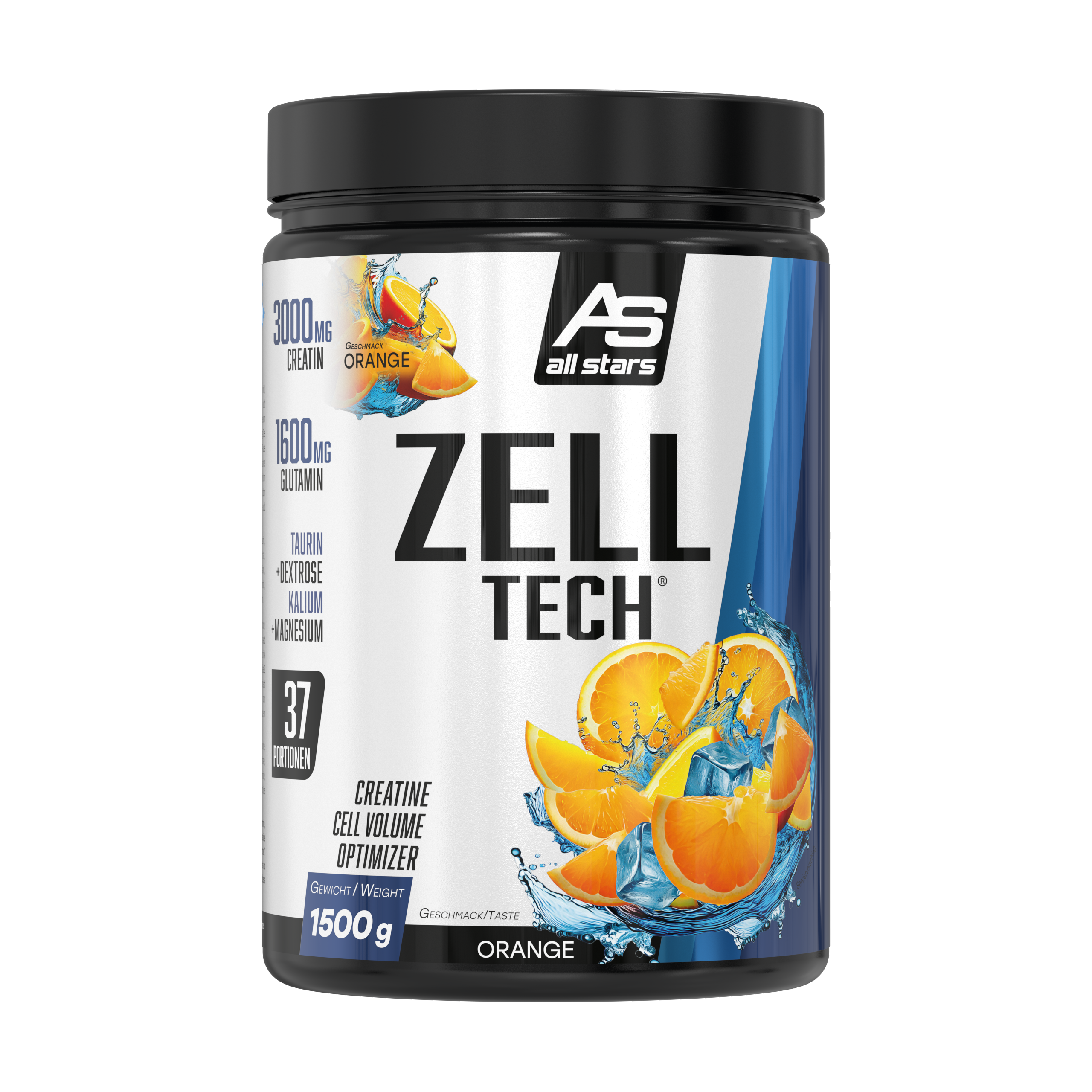 ALL STARS Zell Tech mit Creatine für den Muskelaufbau