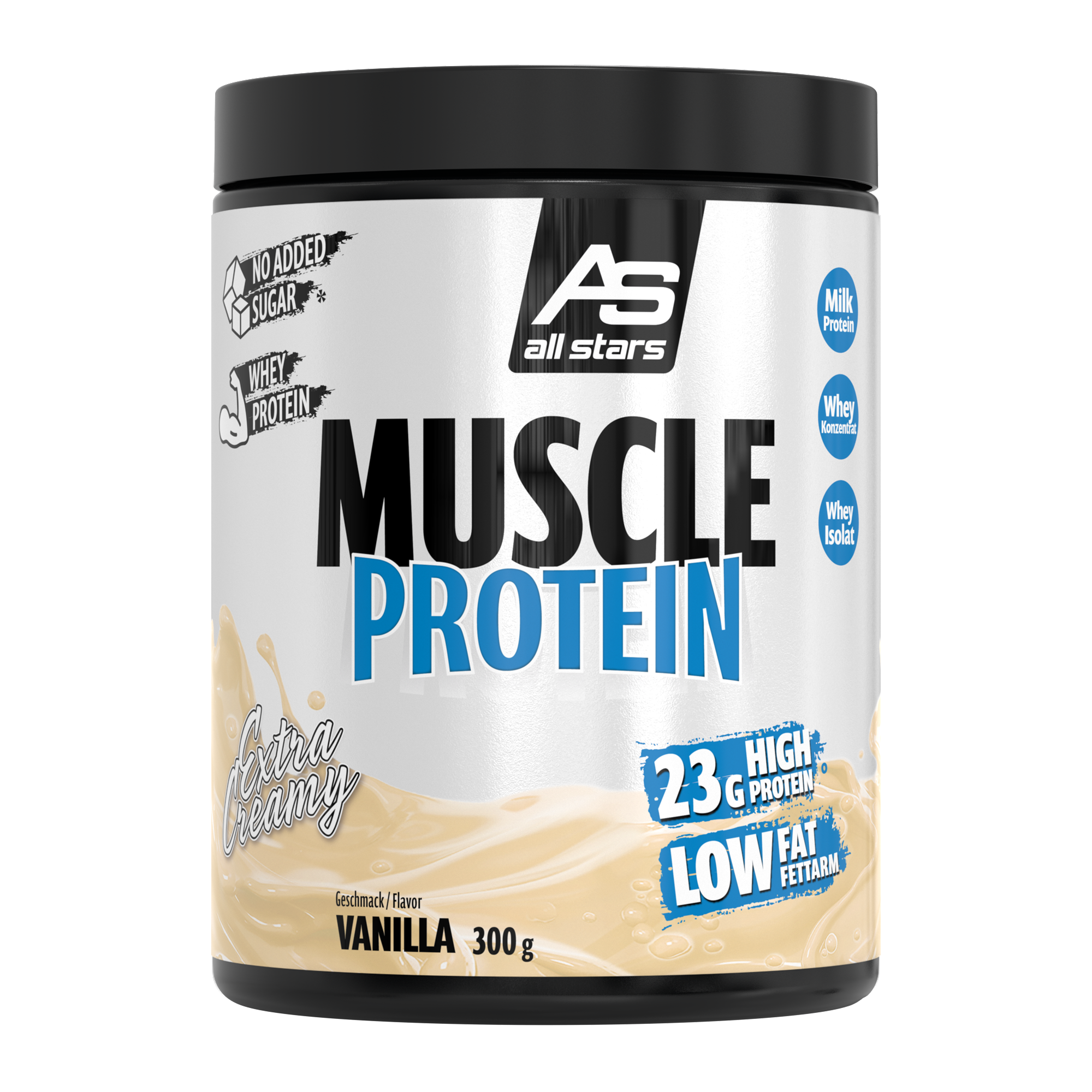 ALL STARS Muscle Protein Pulver - 300g Dosen