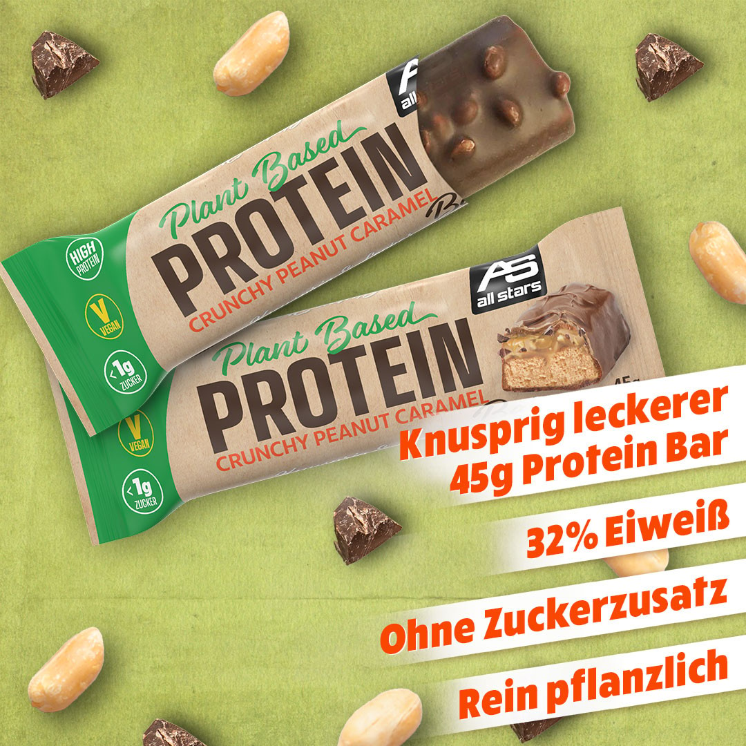 Leckerer Protein Riegel Vegan von ALL STARS