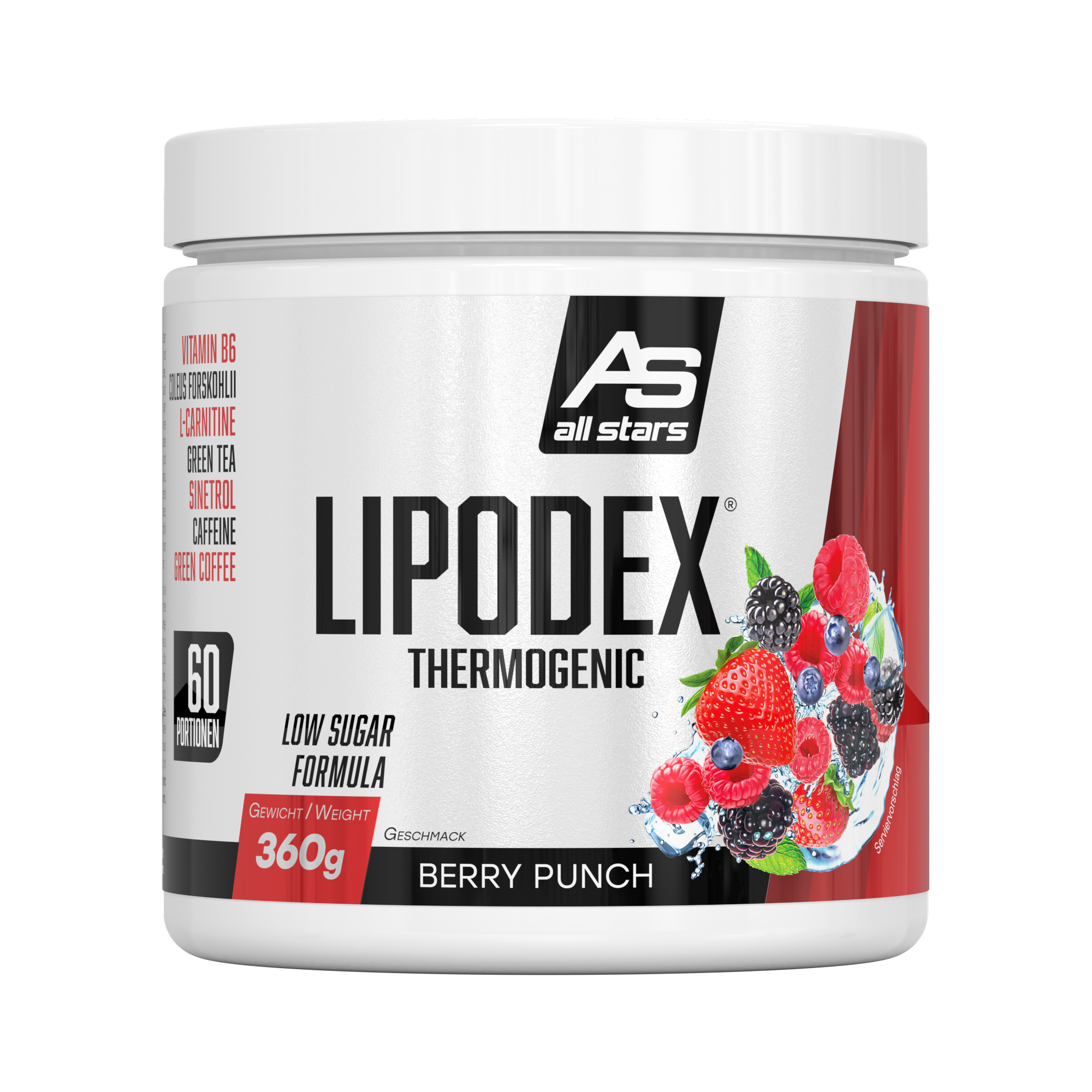 ALL STARS Lipodex Pulver - 360g Dose