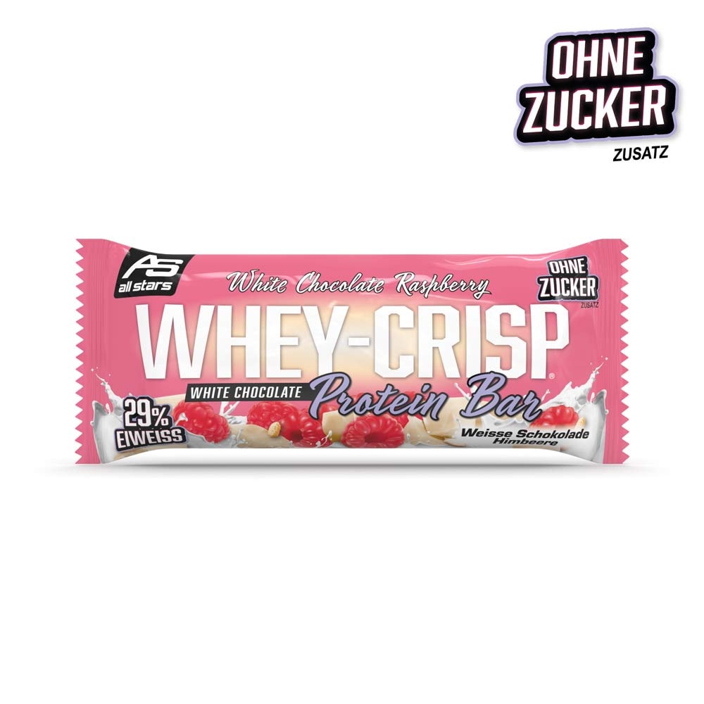 ALL STARS Whey Crisp im leckeren Himbeer Geschmack