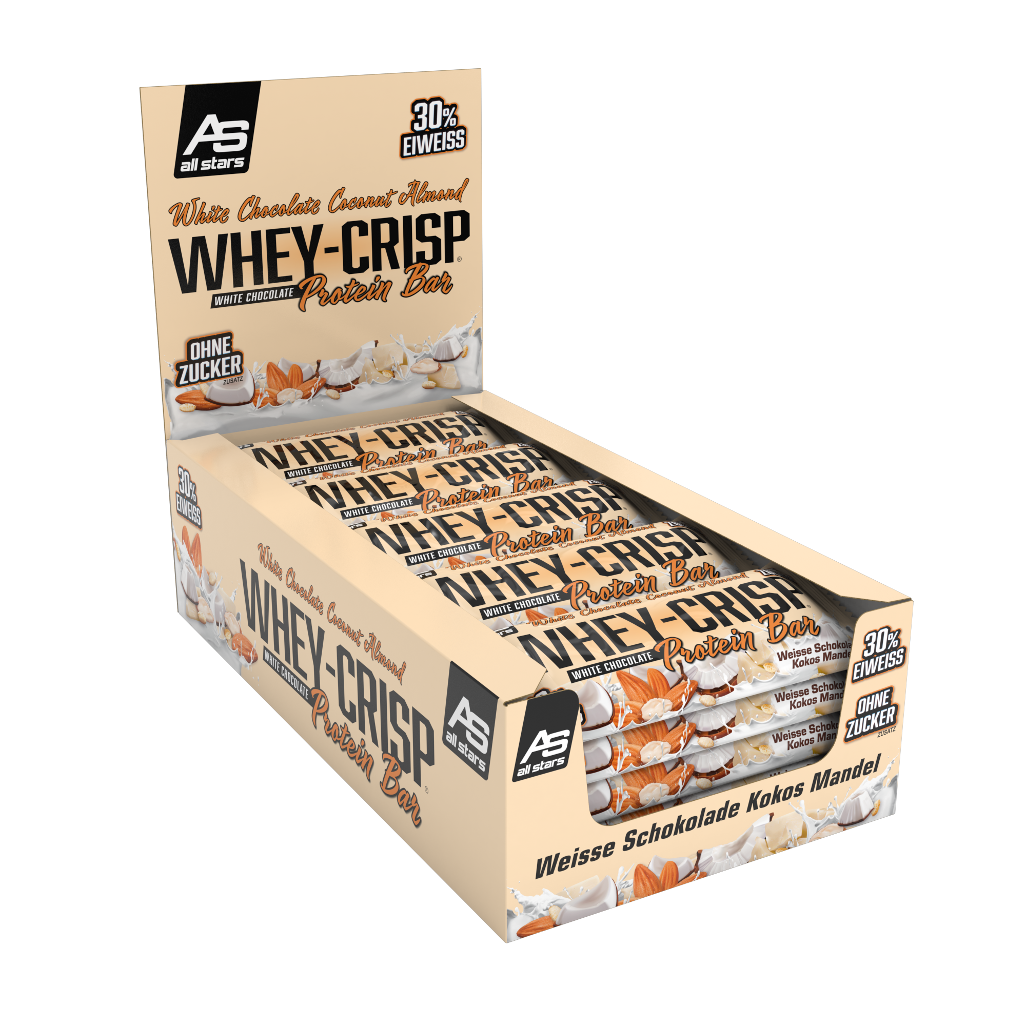 ALL STARS Whey-Crisp Protein Riegel