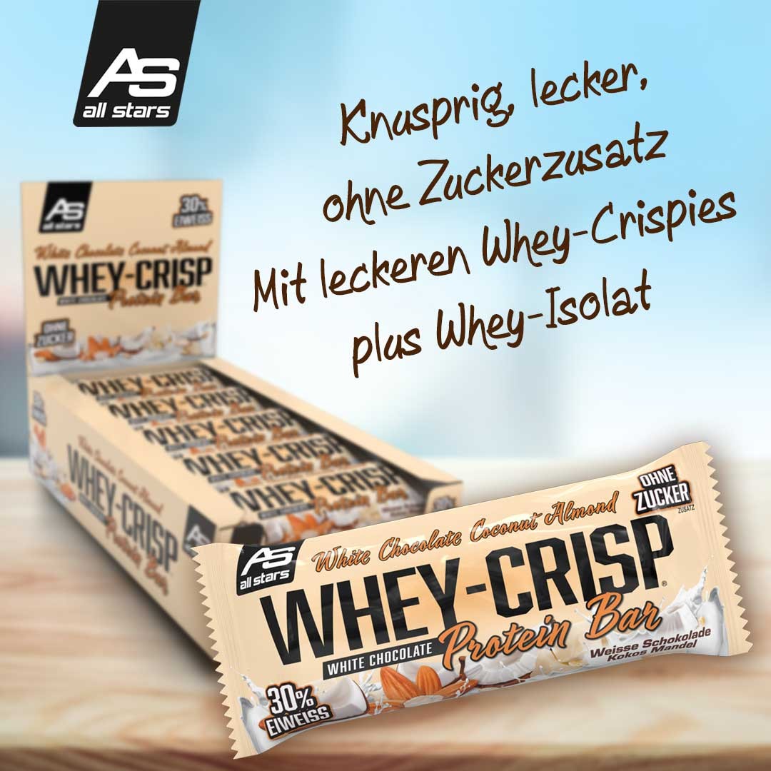 ALL STARS Whey-Crisp Protein Riegel