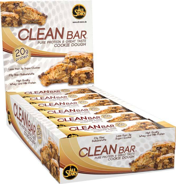 ALL STARS CLEAN BAR  im leckeren Cookie Dough Geschmack