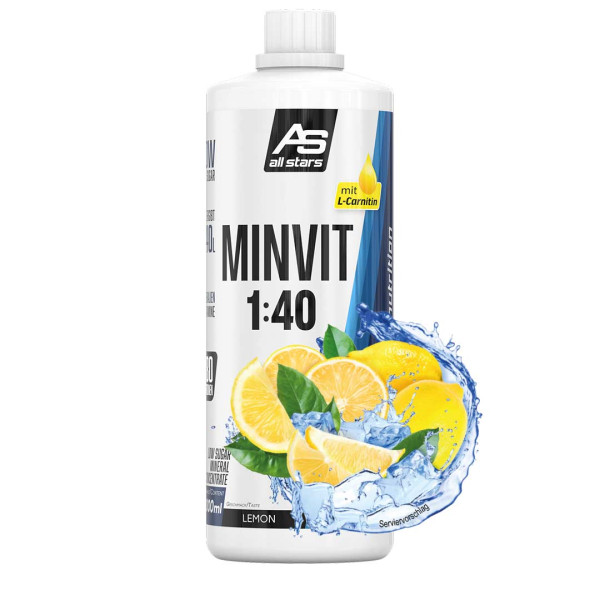 ALL STARS Minvit Light + L-Carnitin - 1 Liter Flasche