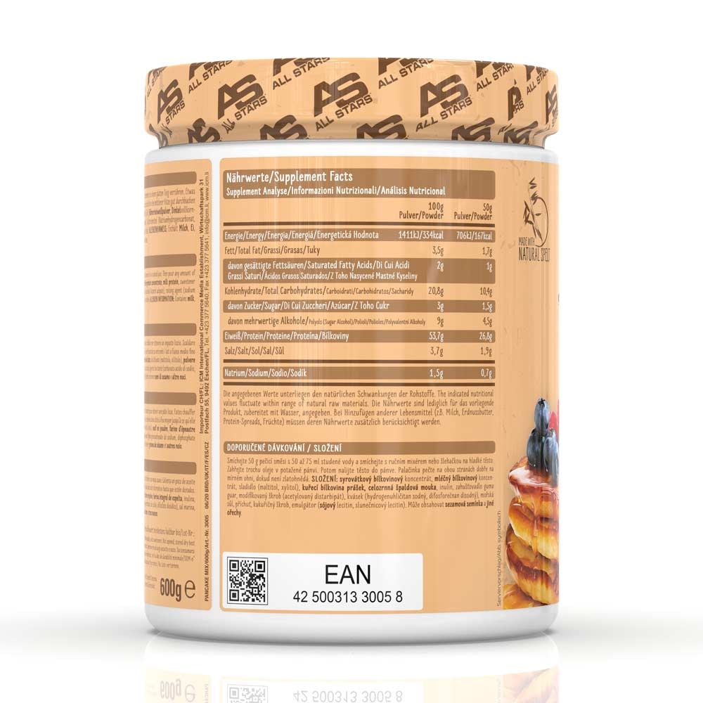 ALL STARS Pancake Protein-Mix - 600g Dose