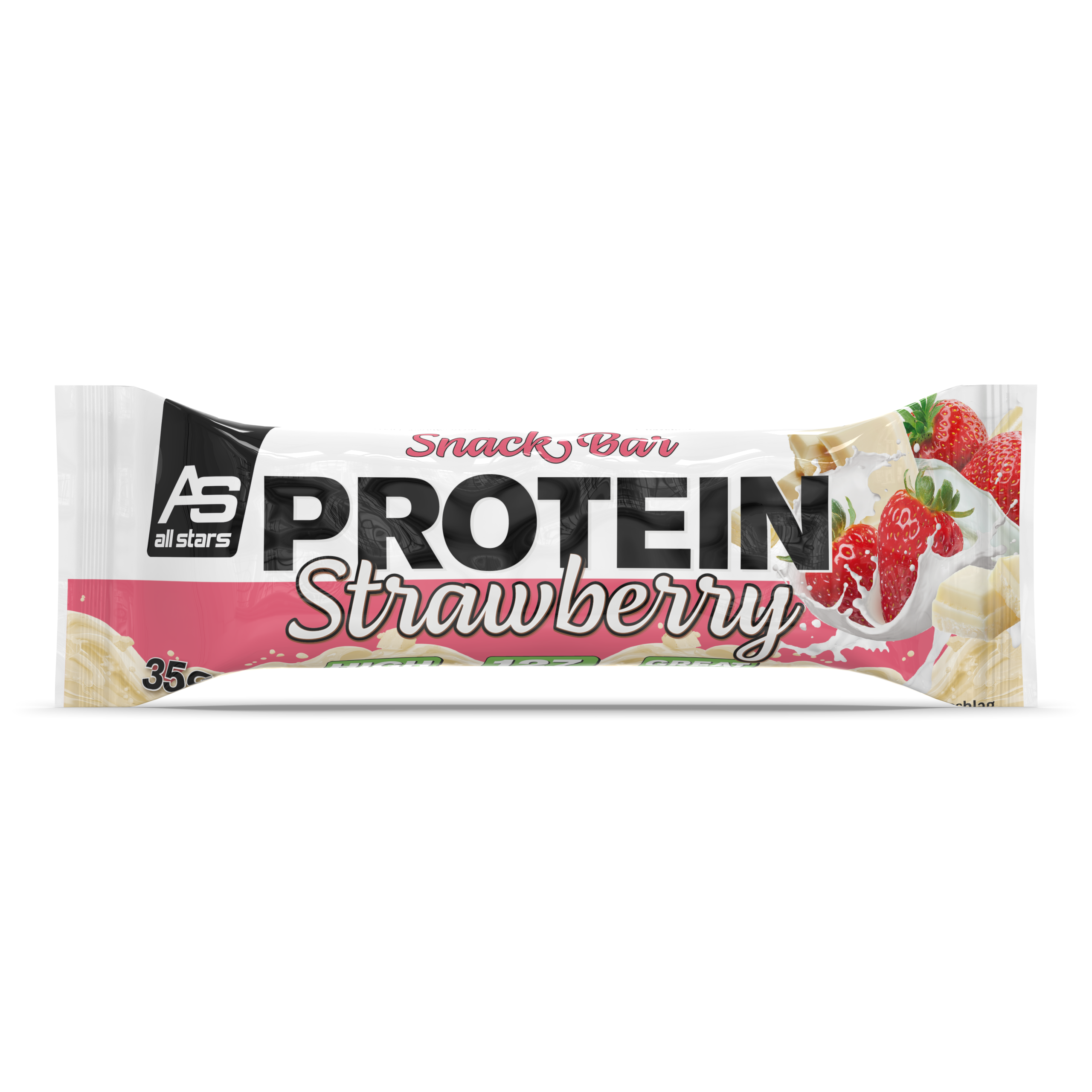 Protein Snackbar Proteinriegel Erdbeere