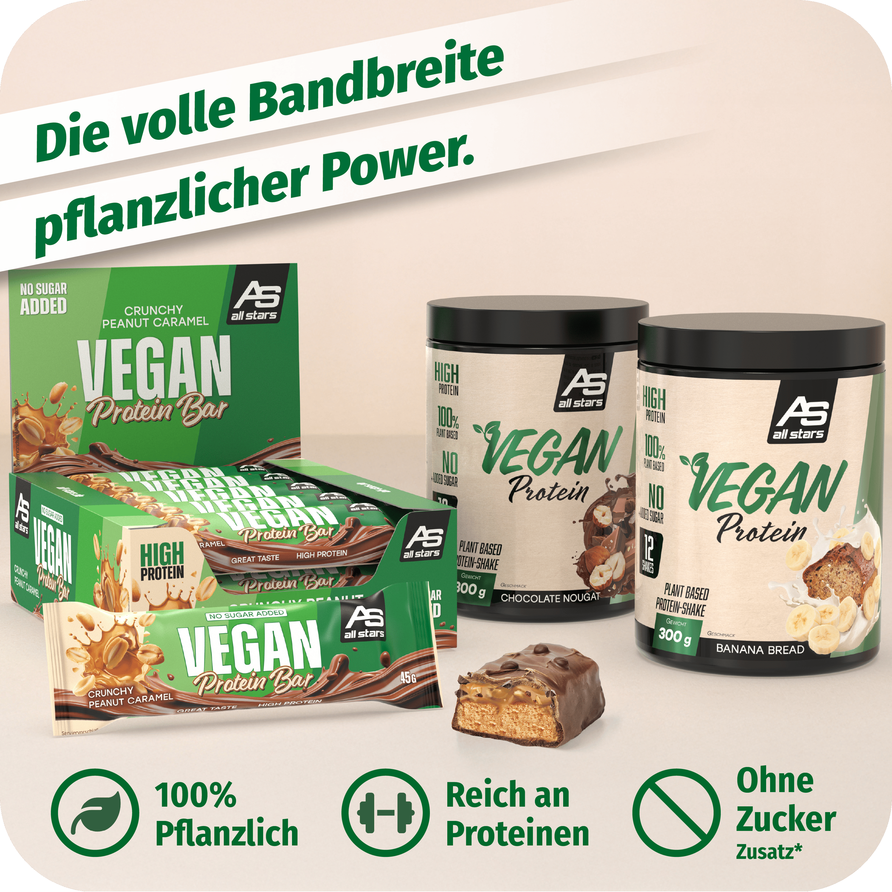ALL STARS Vegan Protein Pulver 