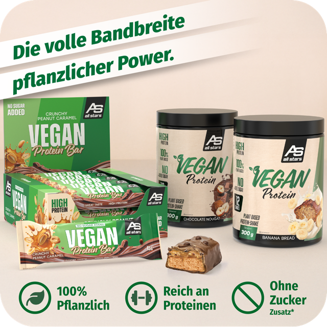 Vegan Protein Bananen Geschmack