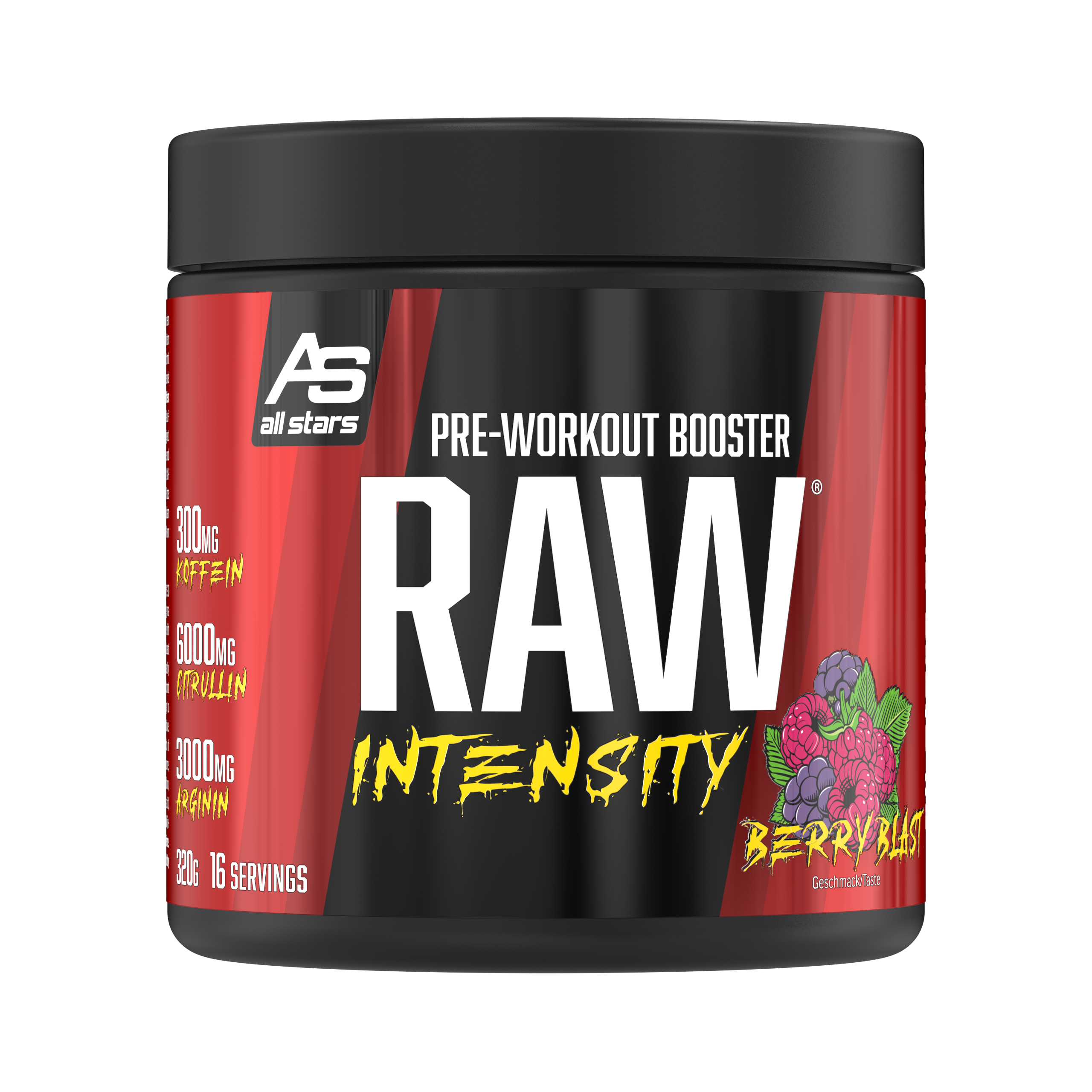 ALL STARS Raw Intensity Pre Workout Booster