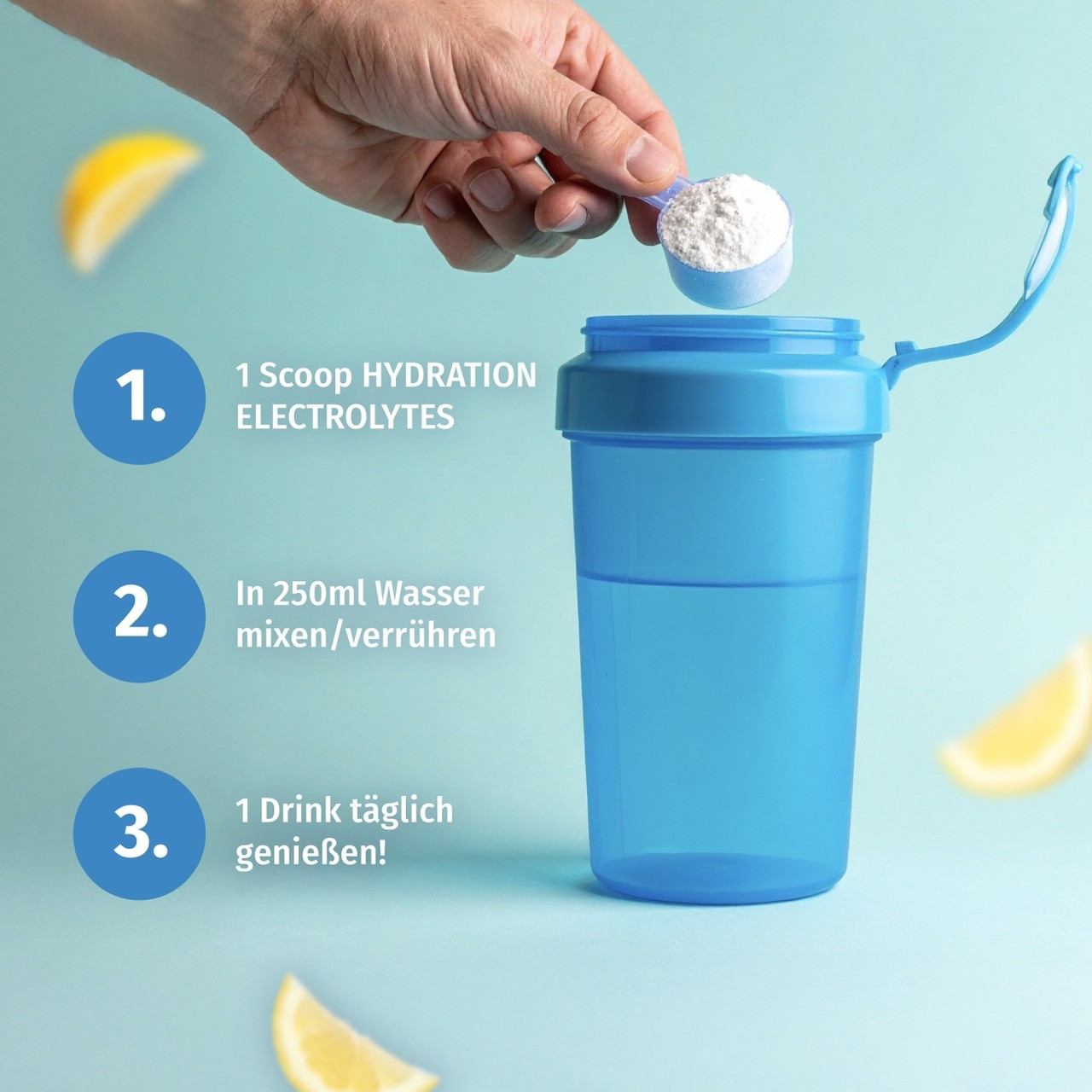 Hydration Ausdauer und Marathon Pulver