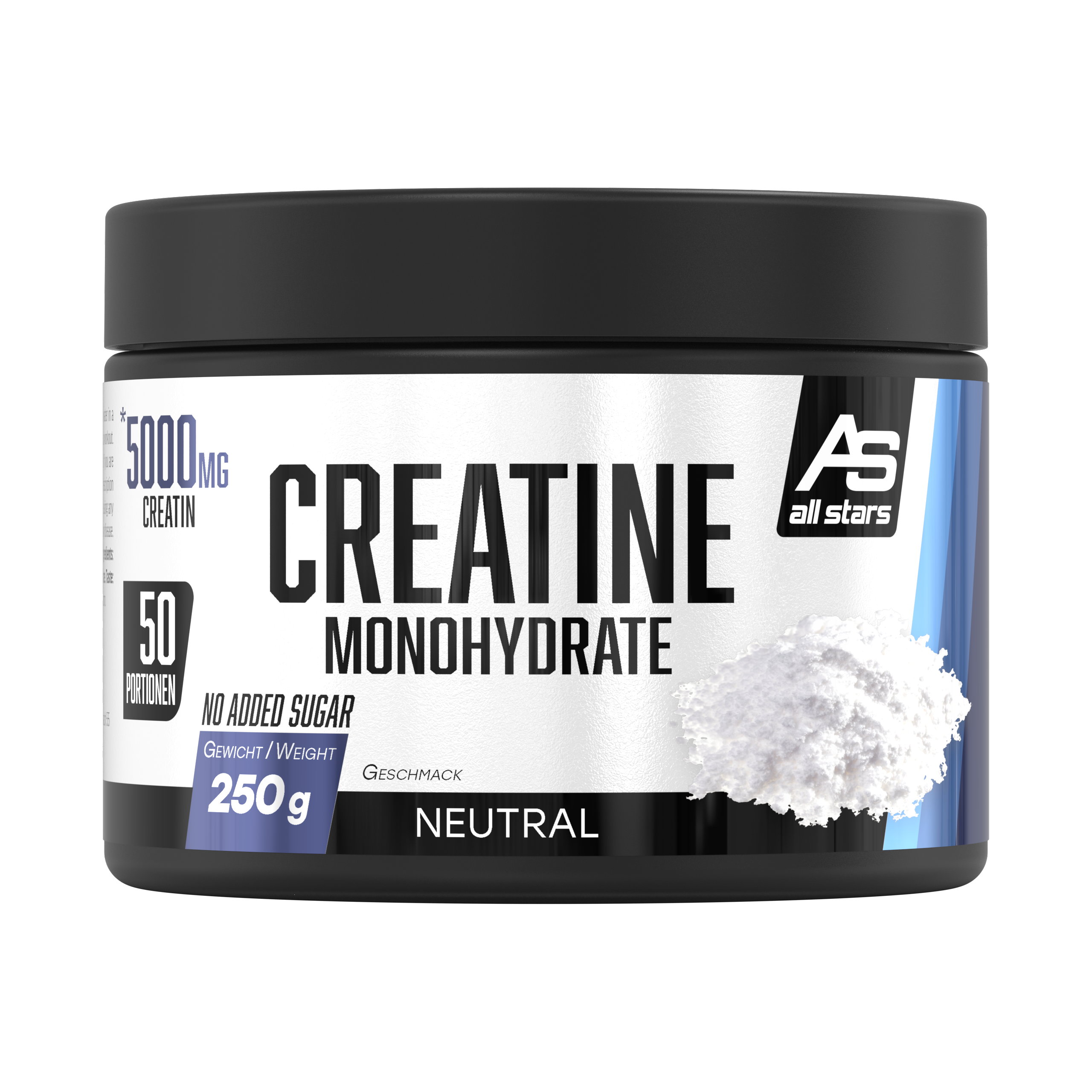 ALL STARS Creatin Monohydrat  - 250g Dose 