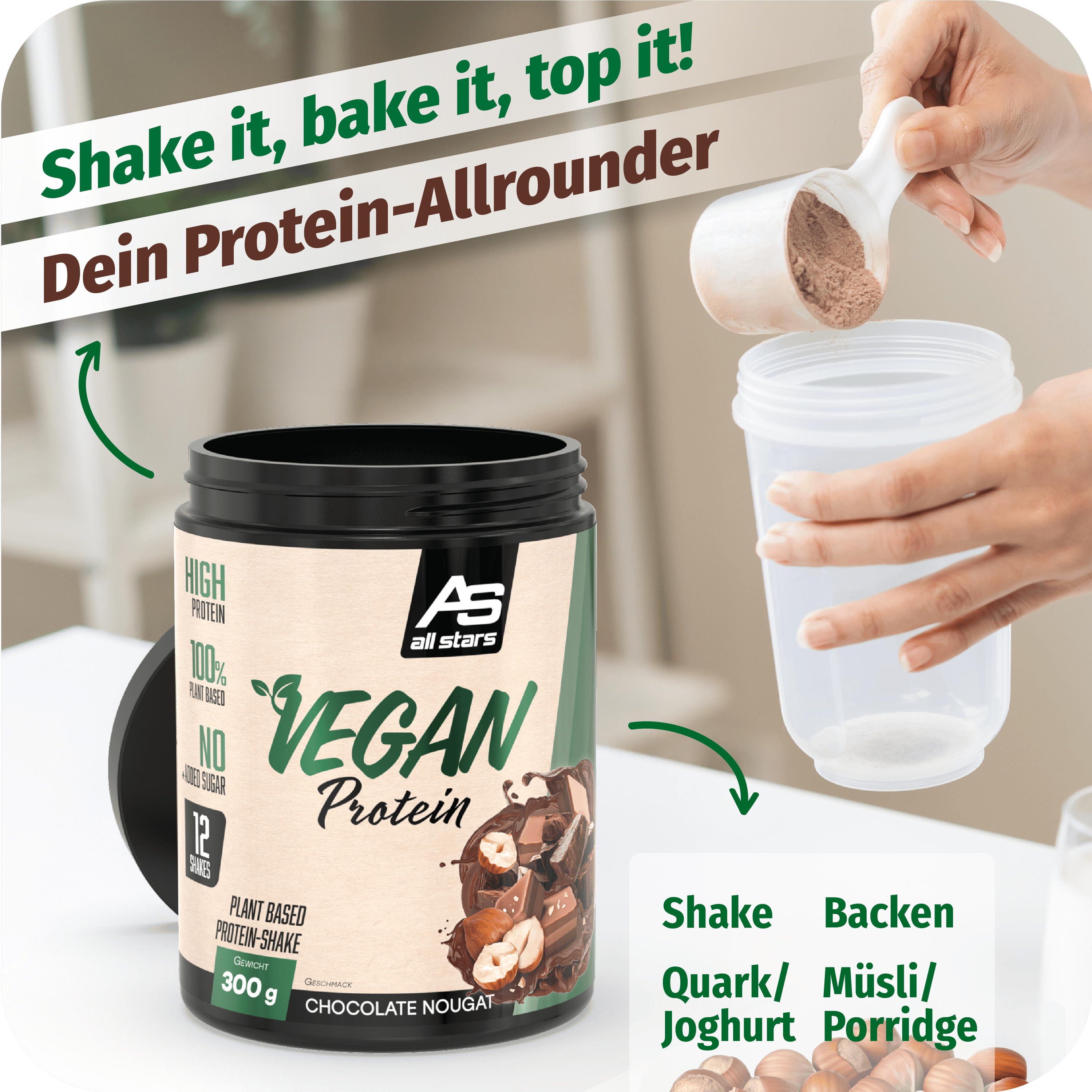 ALL STARS Vegan Protein Pulver 