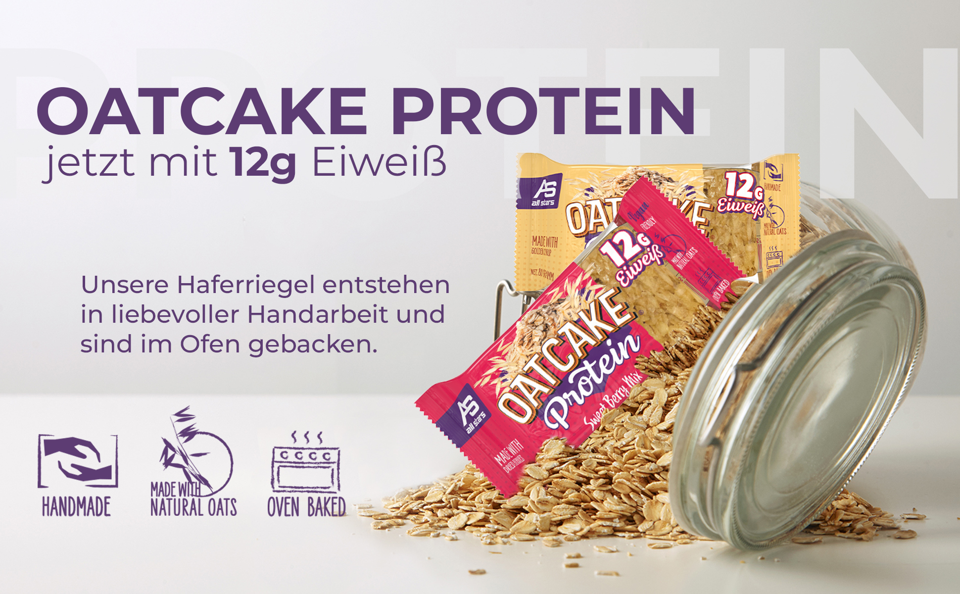 Oatcake Protein Fitnessriegel