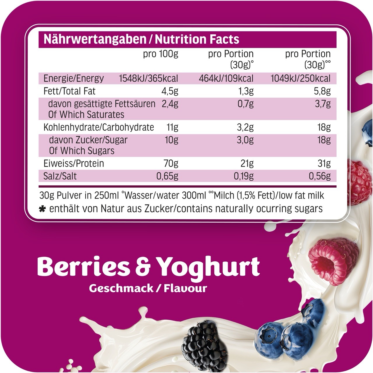 Skyr Protein Pulver 