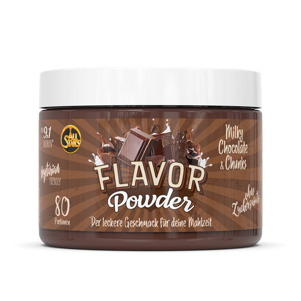 ALL STARS Flavor Powder in leckeren Schoko  Geschmack
