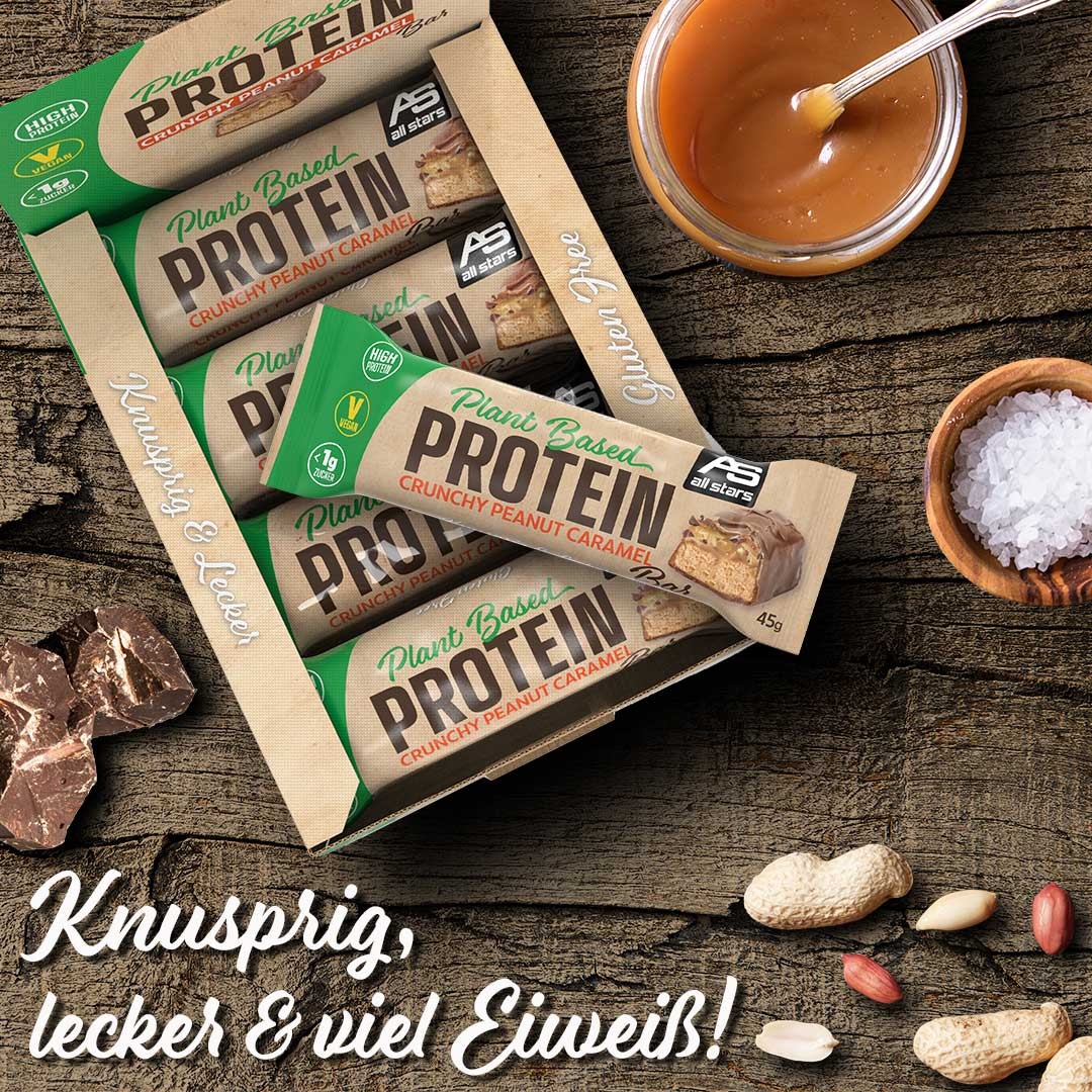 Leckerer Protein Riegel Vegan von ALL STARS