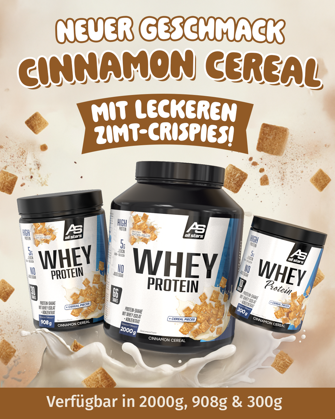 Cinnamon Cereal Whey