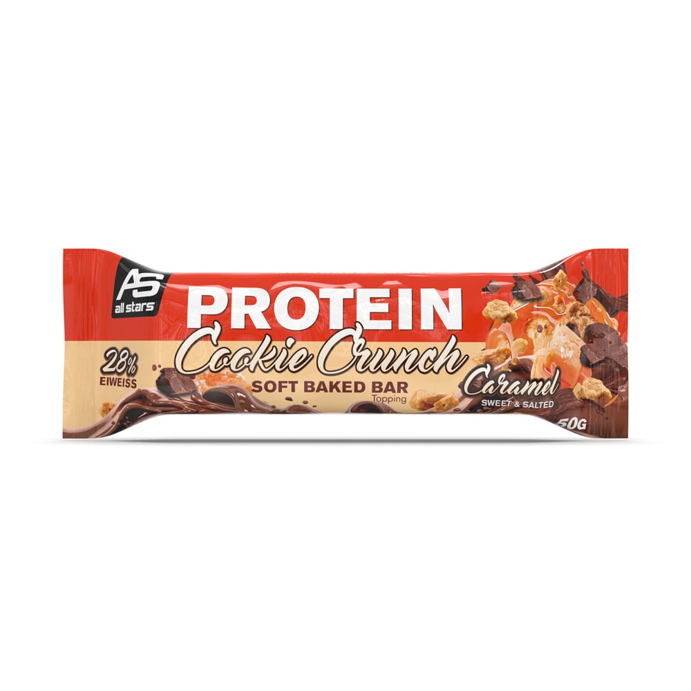 ALL STARS PROTEIN Cookie Crunch im leckeren Caramel Sweet Salted Geschmack