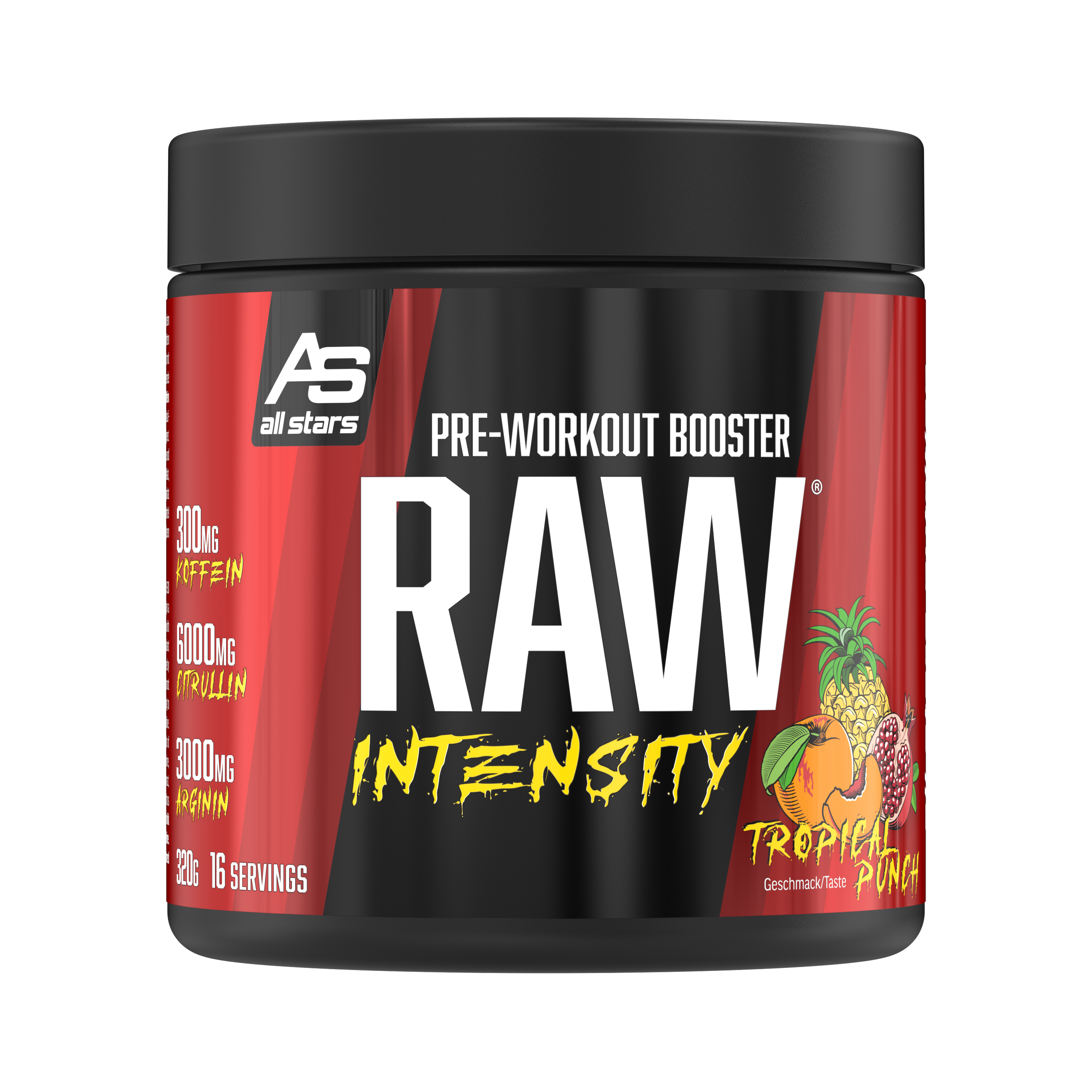 ALL STARS Raw Intensity Pre Workout Booster 