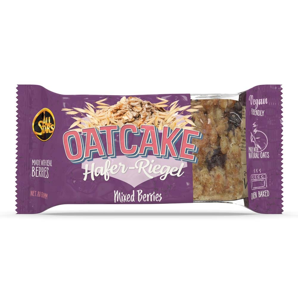 ALL STARS OATCAKE im leckeren Mixed Berries Geschmack