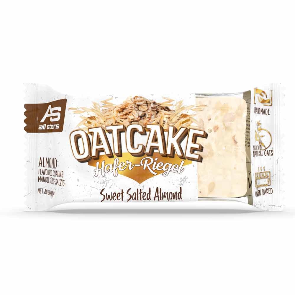 ALL STARS OATCAKE im leckeren Sweet Salted Almond Geschmack