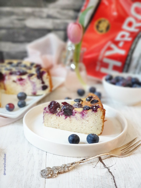 Protein Käsekuchen ohne Boden