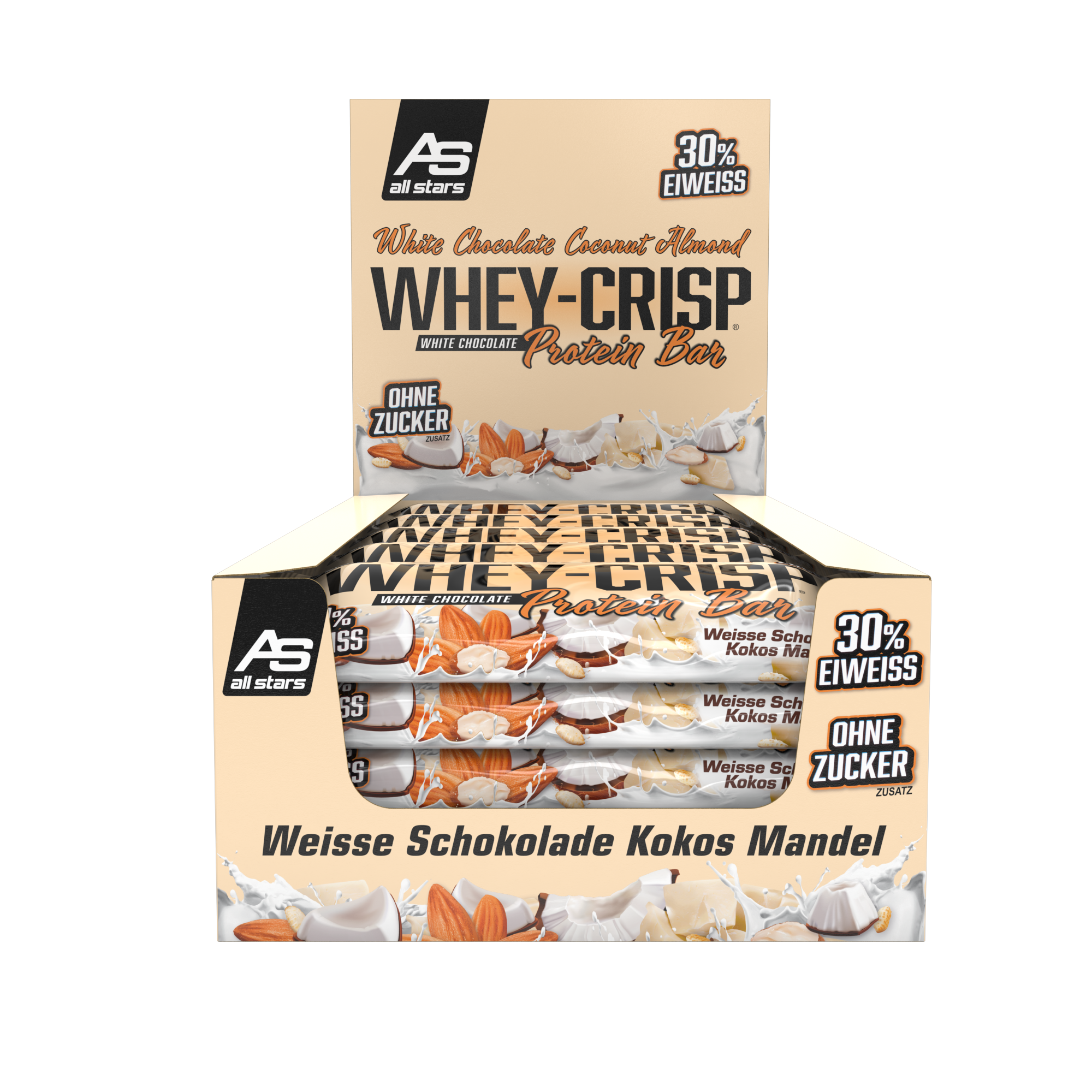 ALL STARS Whey-Crisp Protein Riegel