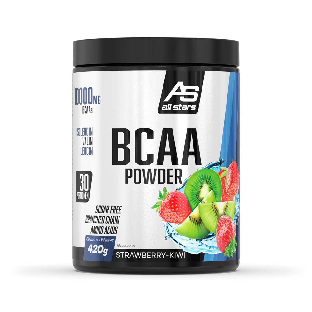 ALL STARS BCAA POWDER im leckeren Strawberry-Kiwi Geschmack