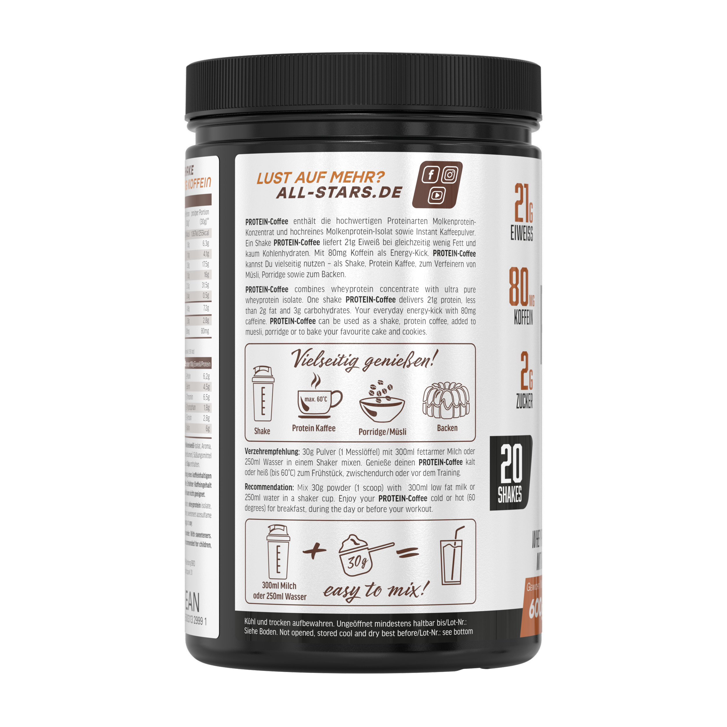 Protein Kaffee