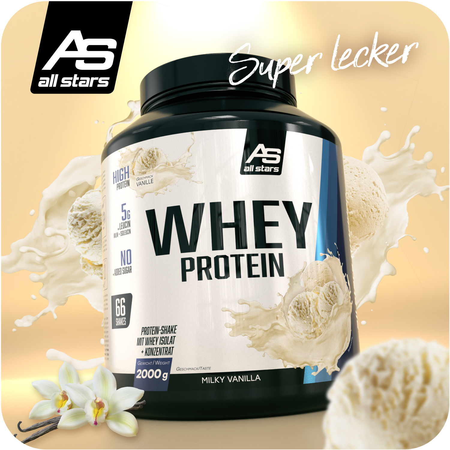 Vanille Protein Whey