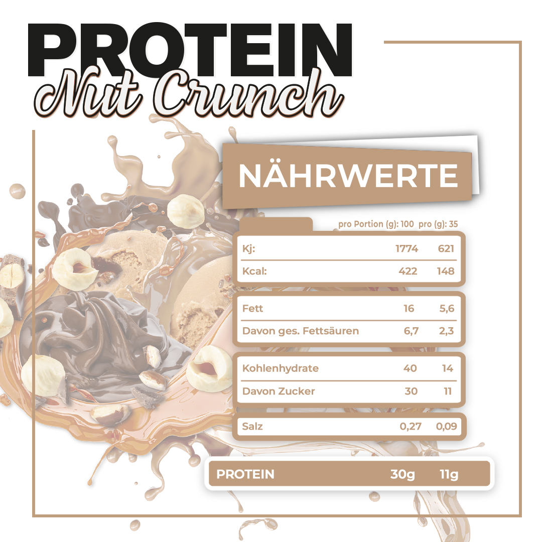 Protein Snack Nut Crunch Riegel