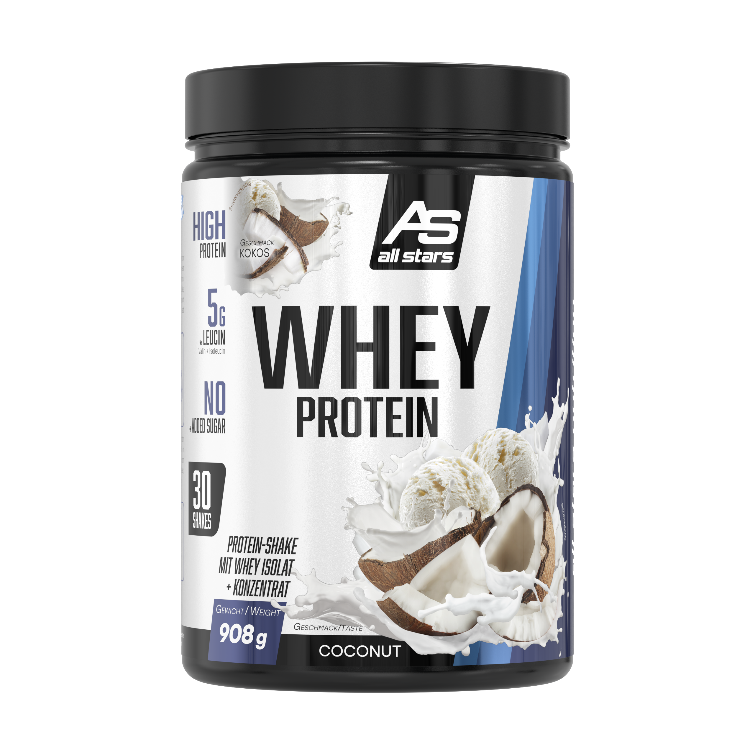 ALL STARS Whey Protein - 908g Dose