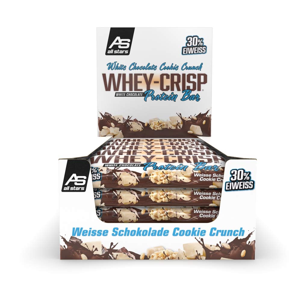 ALL STARS Whey Crisp im leckeren Weiße Schoko Geschmack