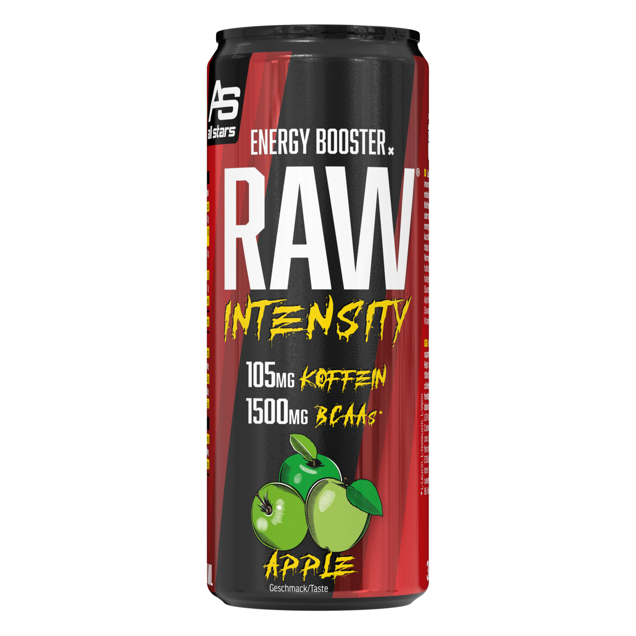 Raw Energy Drink Green Apple Bcaa