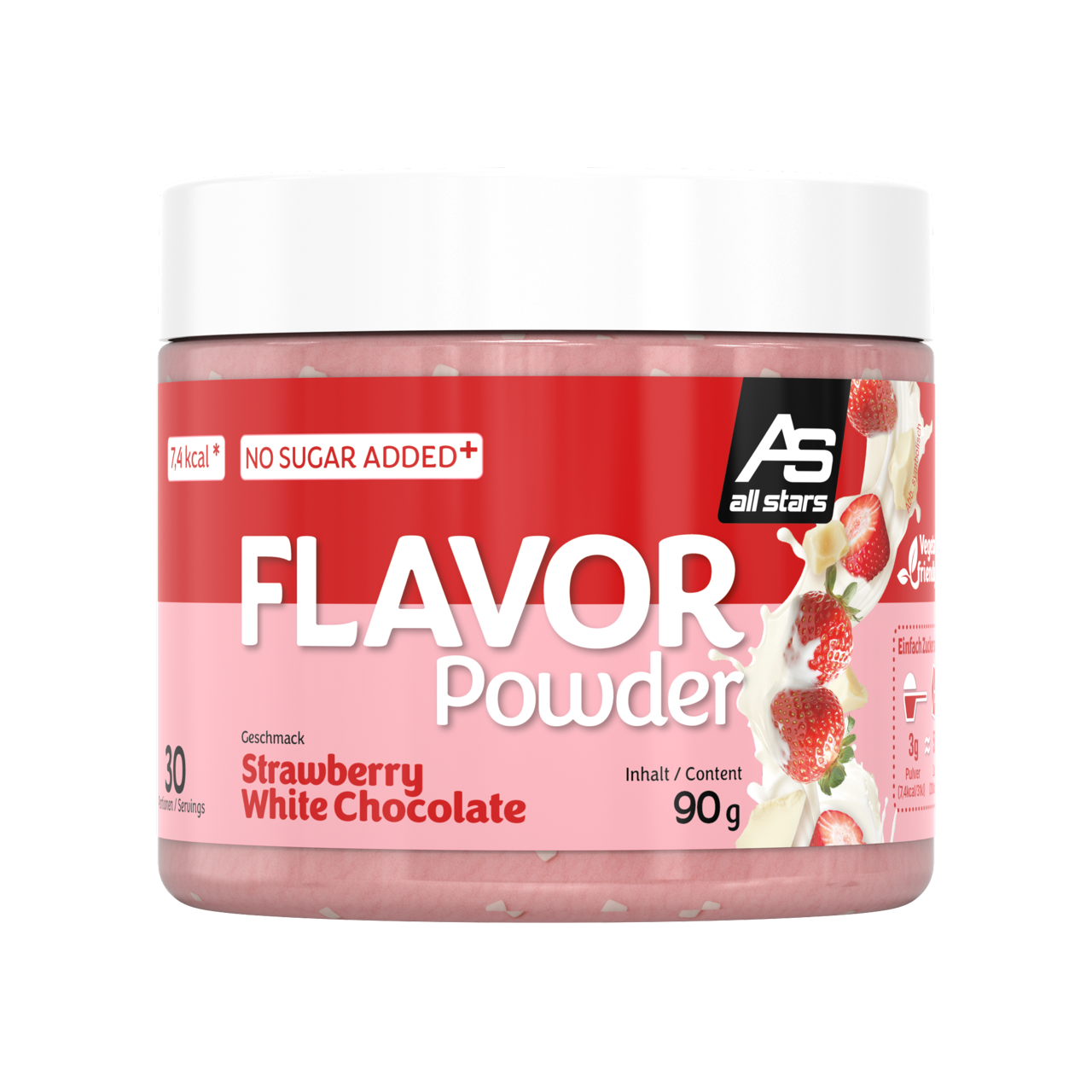 Flavor Powder ohne Zucker