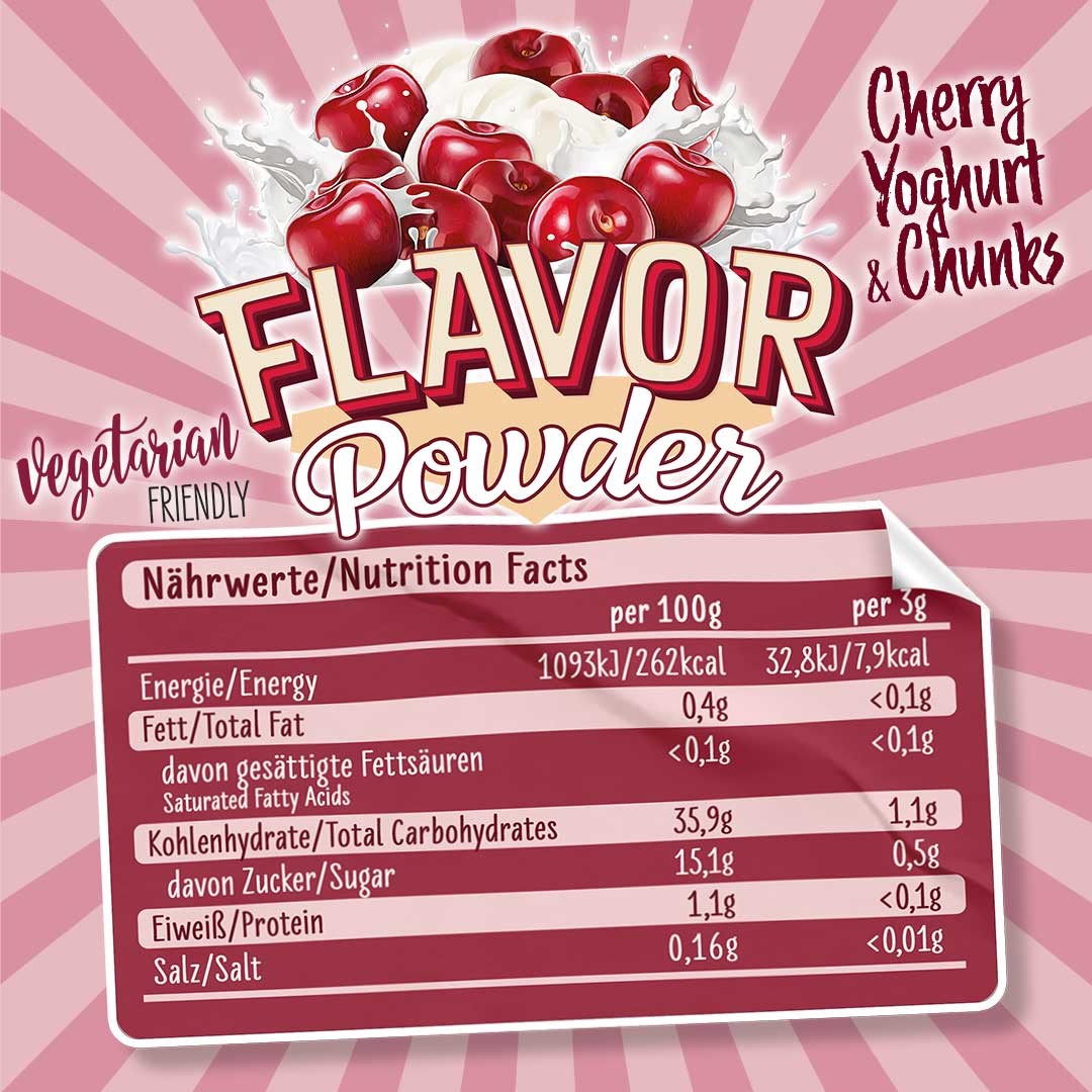 Flavor Powder Cherry Pulver für Geschmack