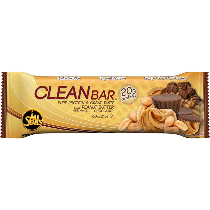 ALL STARS Clean Bar im leckeren Peanut Geschmack