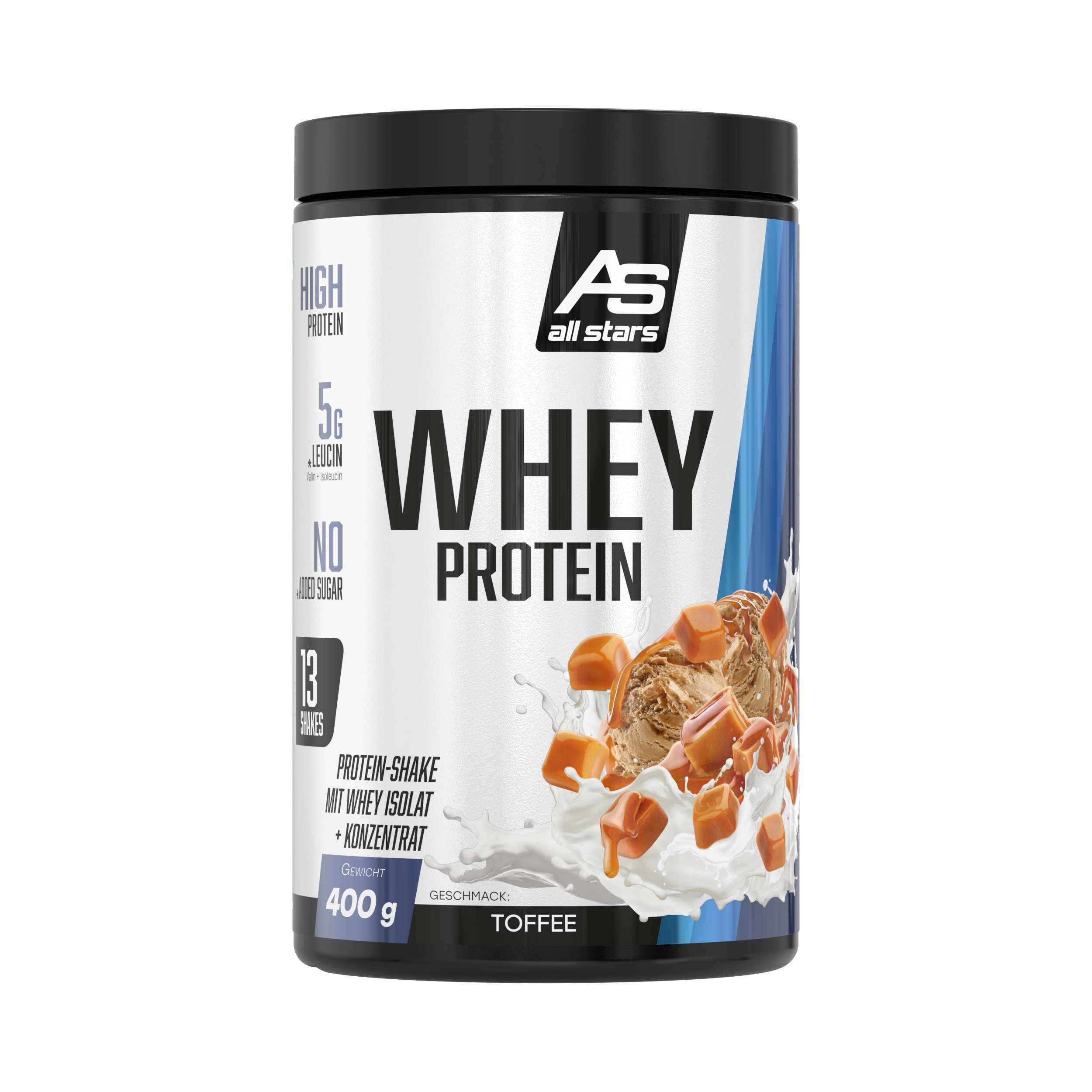ALL STARS Whey Protein - 400g Dose