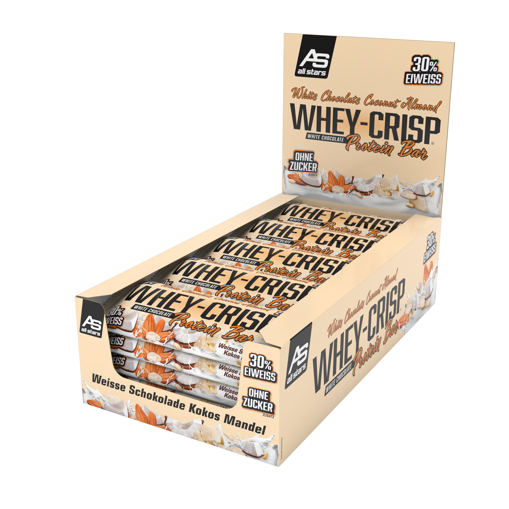 ALL STARS Whey-Crisp Protein Riegel