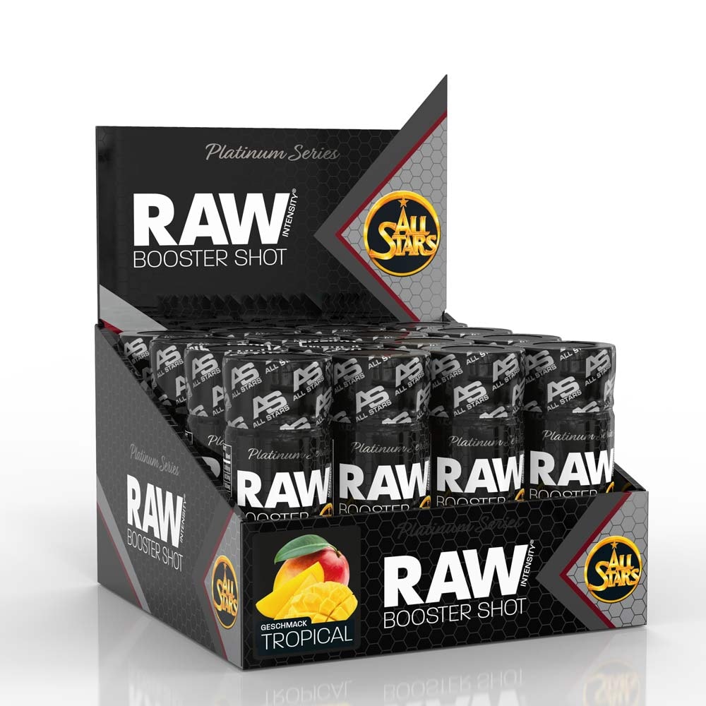 ALL STARS RAW Booster Shot im leckeren Tropical Geschmack