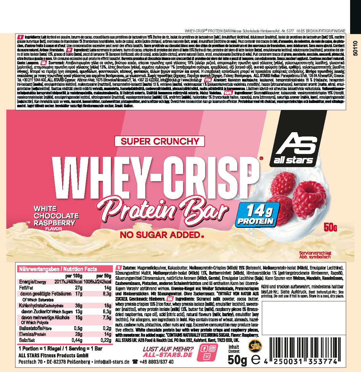 Etikett: WheyCrisp_Raspberry_08_25_Ansicht